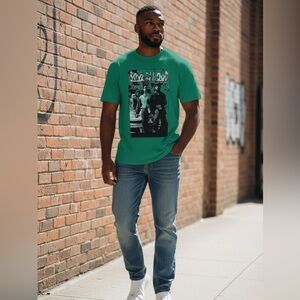 Boys N The Hood TShirt in Green Unisex SZ L